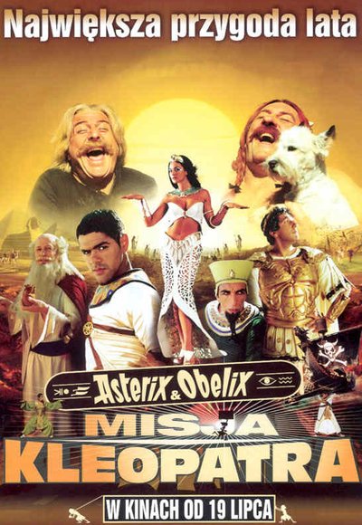 plakat Asterix i Obelix: Misja Kleopatra cały film